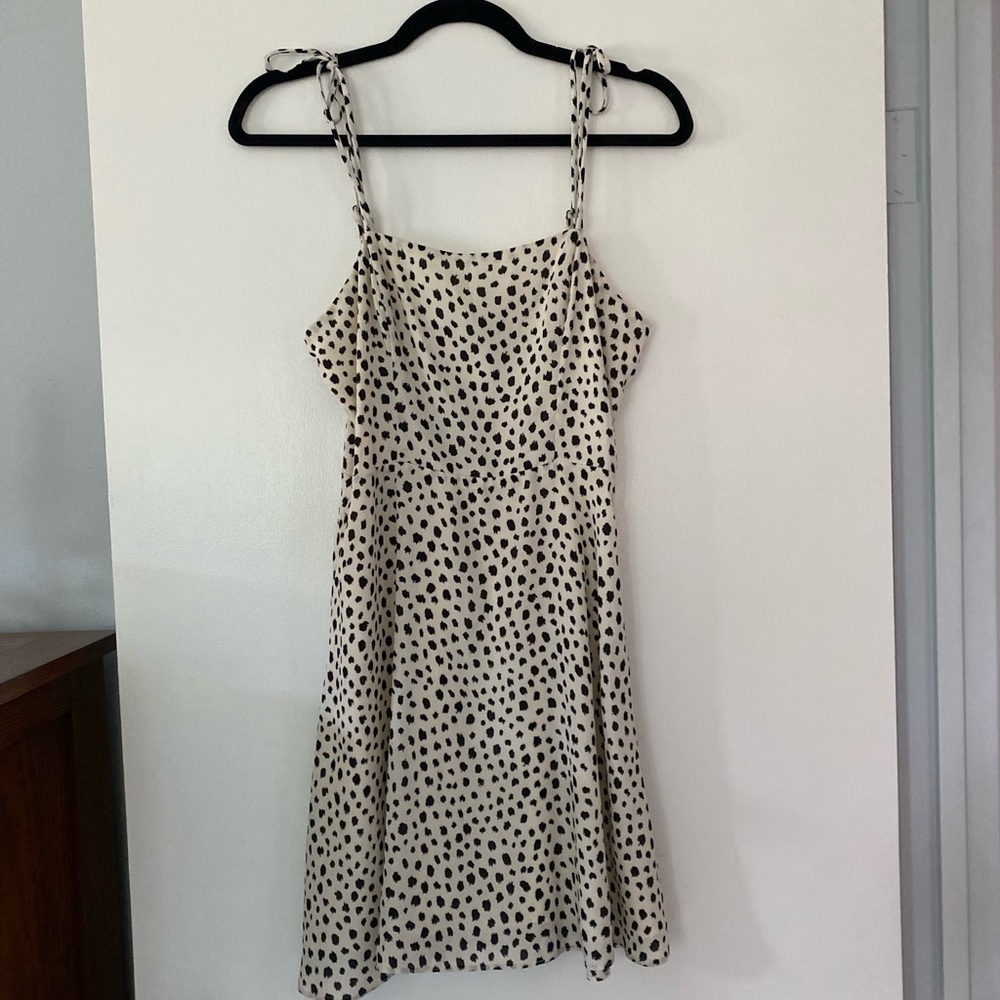 Polka Dot Spaghetti Strap Dress